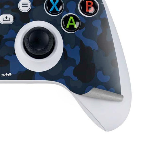Blue Street Camo Xbox Series S Controller Skin
